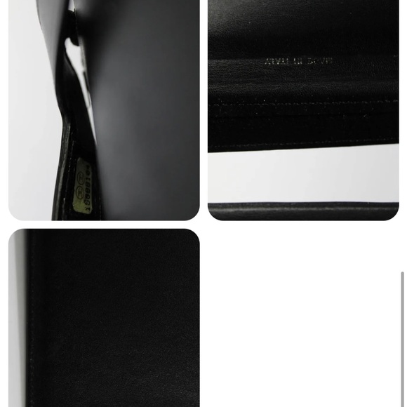 CHANEL 💯% authentic folding tablet case - black caviar leather - Picture 12 of 14